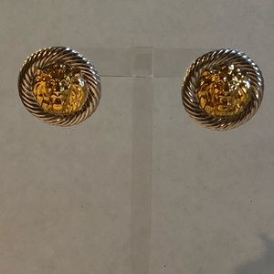 Vintage Anne Klein Signed Earrings